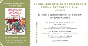 El Col legi Oficial de Psicología Comunitat Valenciana. COPCV